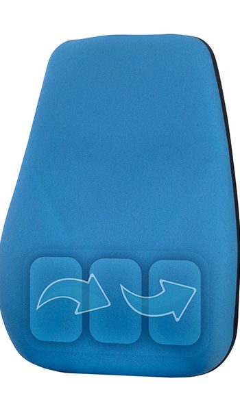 Triple-Reactive Lumbar Support